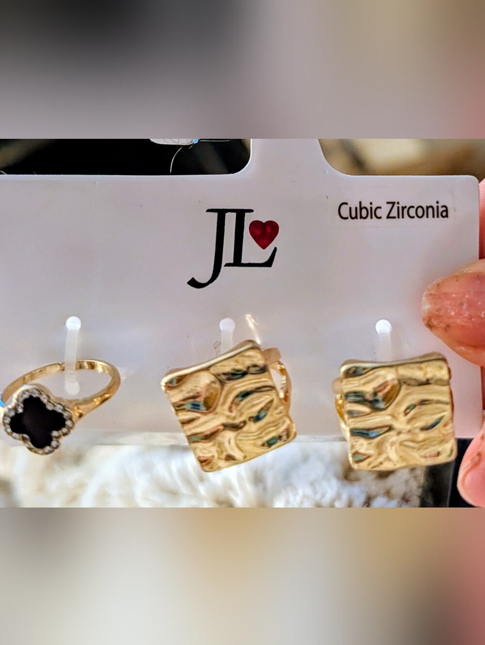Three Size Six Costume Rings
